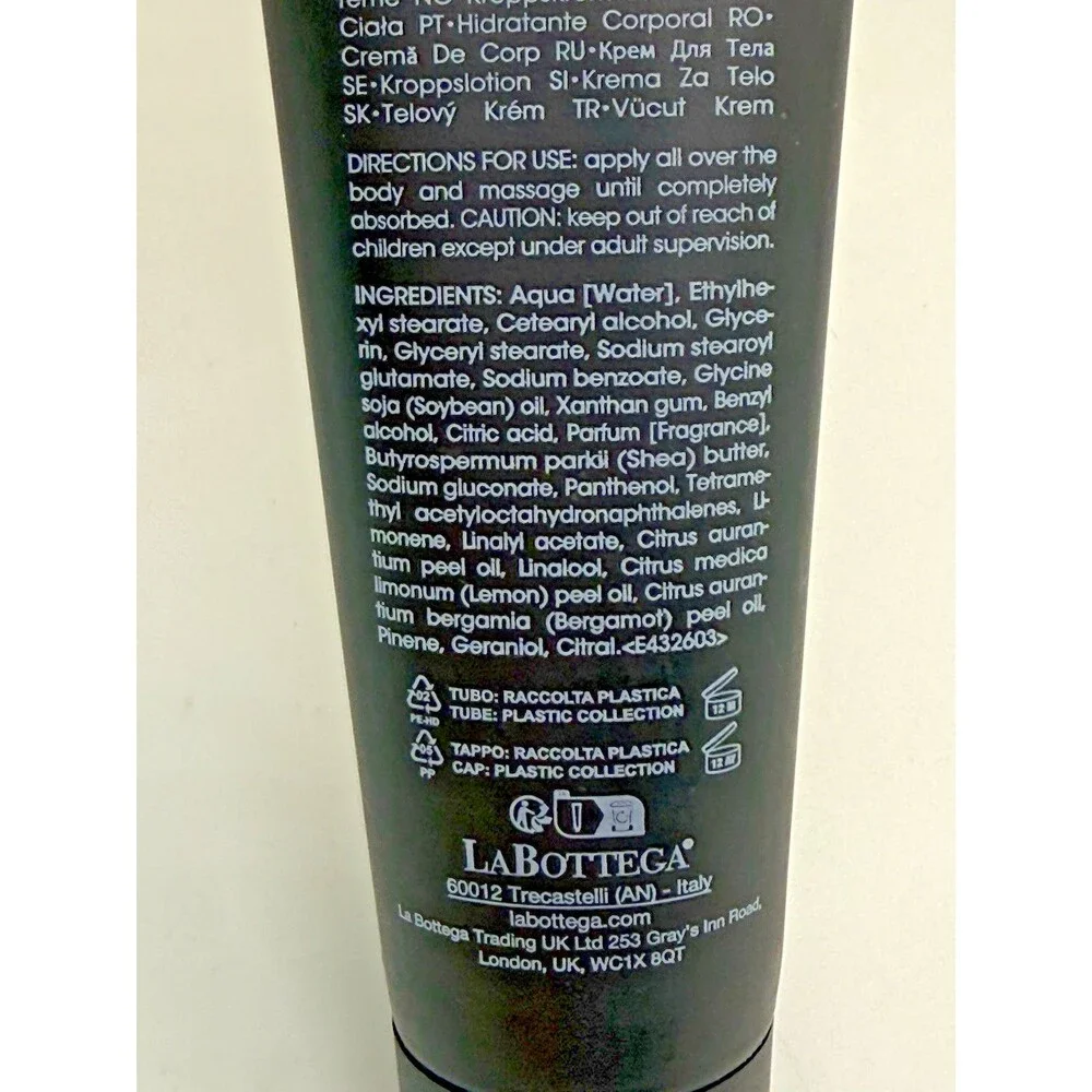 Culti Milano Aramara Body Lotion 50mL 1.7 Fl Oz La‎ Bottega Travel Size
